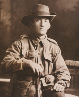 Sidney Norwood in Army uniform