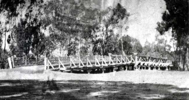 The original bridge at Dadswells Bridge